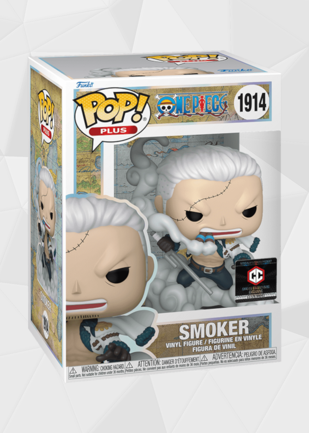 Funko Pop! Animation: One Piece - Smoker #1914 Exclusivo Chalice Collectibles