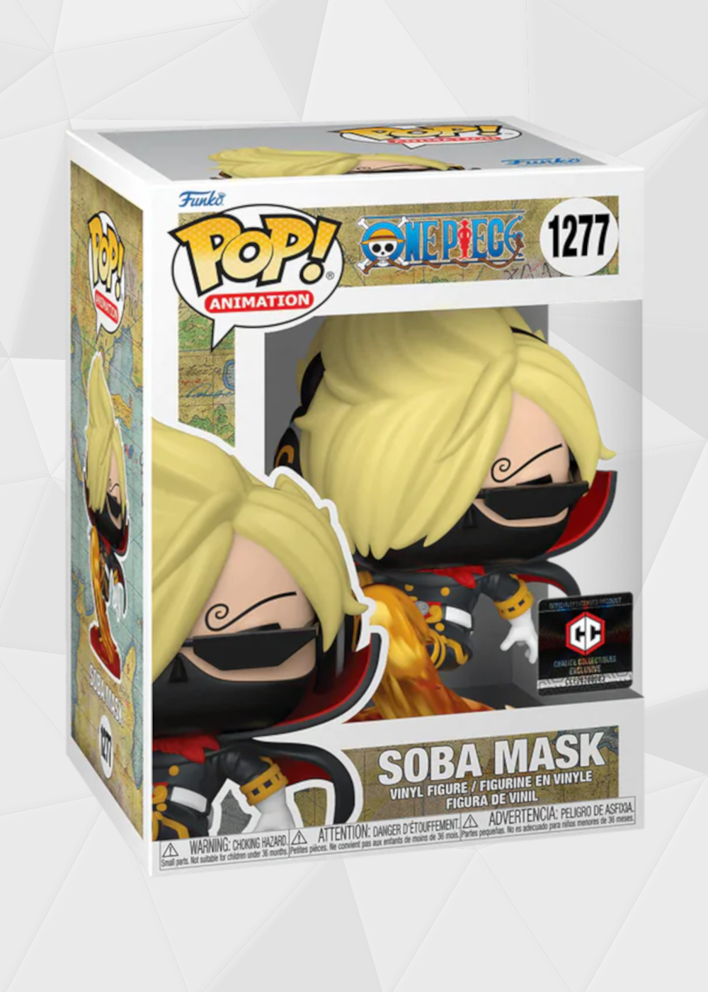 Funko Pop! Animation: One Piece - Soba Mask #1277 Exclusivo Chalice Collectibles