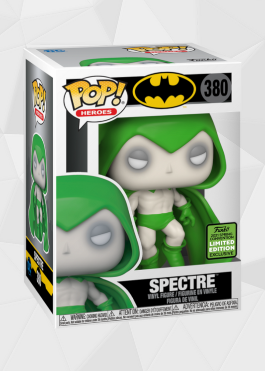 Funko Pop! DC Heroes: Batman - Spectre #380 Exclusivo Spring Convention 2021