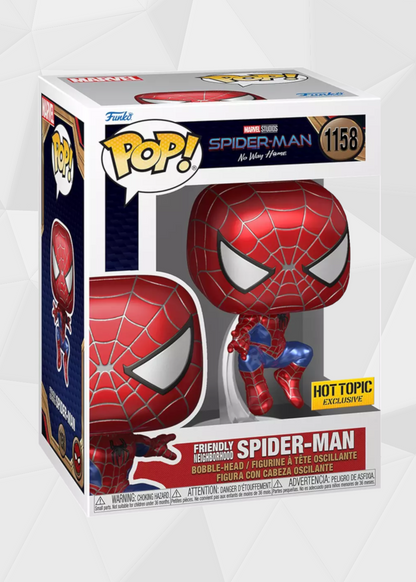 Funko Pop! Marvel: Spiderman No Way Home - Spiderman #1158 Exclusivo Hot Topic
