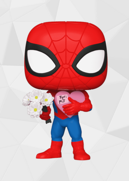 Funko Pop! Marvel: Spiderman Con Flores #1329 Exclusivo Funko Shop