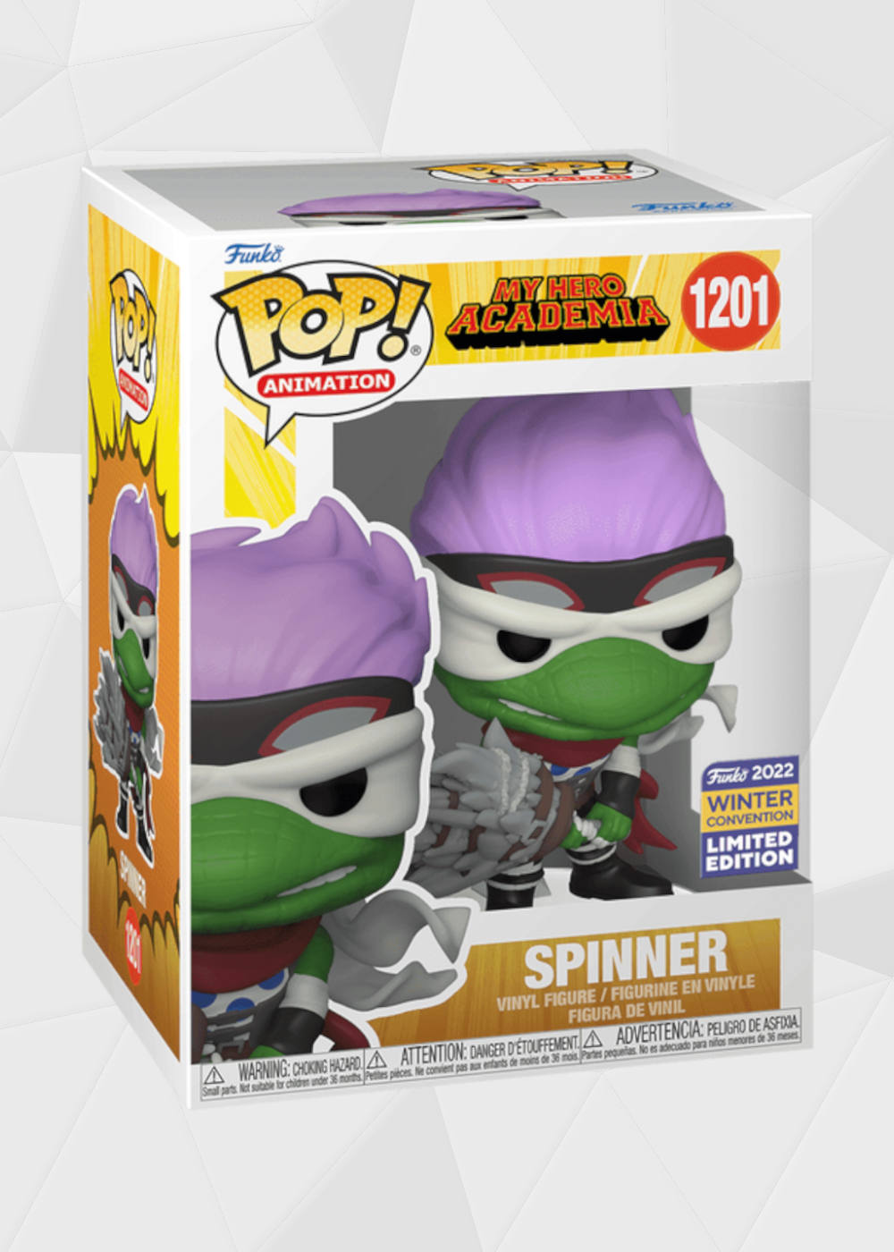 Funko Pop! Animation: My Hero Academia - Spinner #1201 Winter Convention 2021