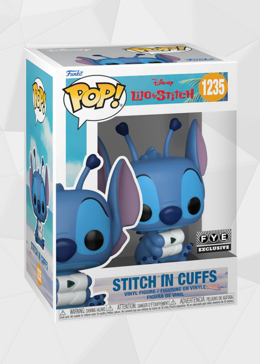 Funko Pop! Disney: Lilo & Stitch - Stitch Esposado #1235 Exclusivo FYE