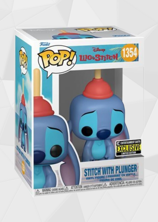 Funko Pop! Disney: Lilo & Stitch - Stitch Con Destapador #1354 Exclusivo Entertainment Earth