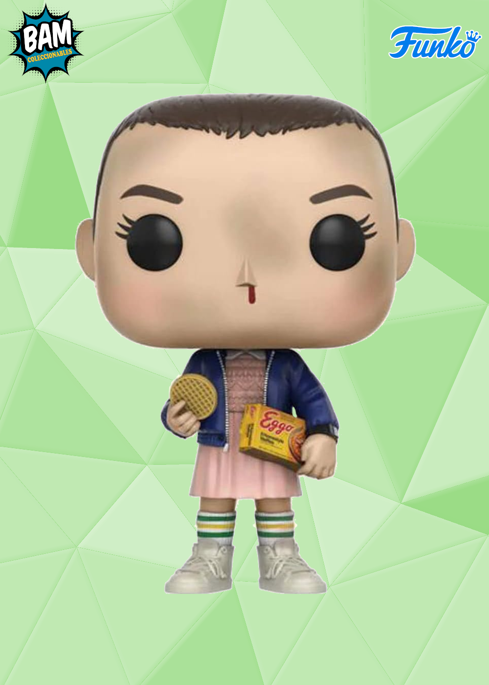 Funko Pop! TV: Stranger Things - Set Eleven Con Eggos #421 Regular + Variante Chase