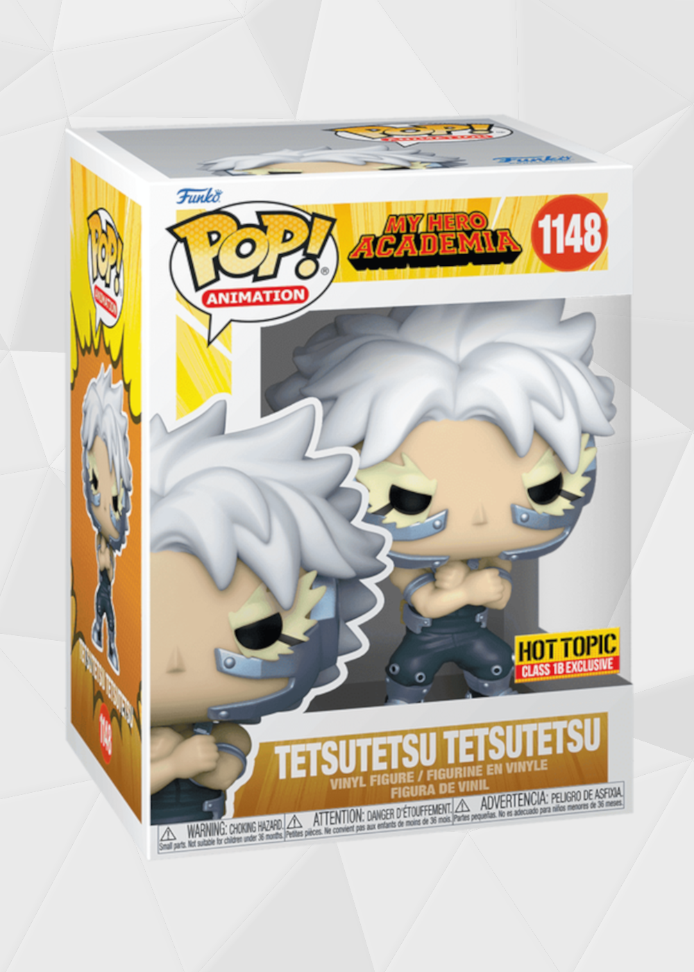 Funko Pop! Animation: My Hero Academia - Tetsutetsu #1148 Exclusivo Hot Topic