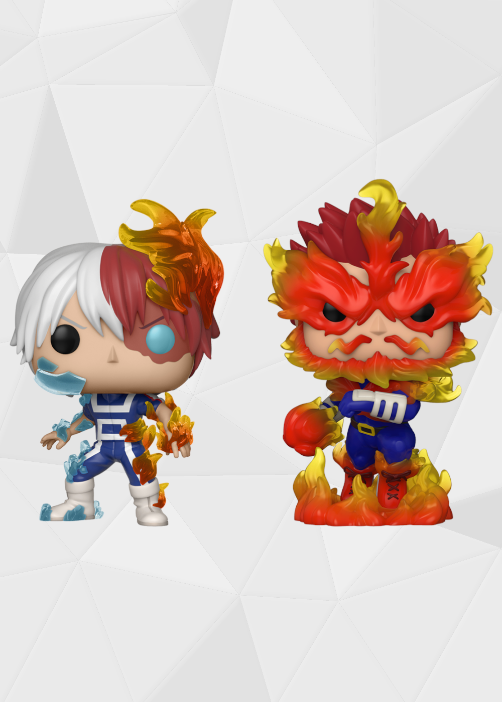 Funko Pop! Animation: My Hero Academia - Todoroki y Endeavor 2 Pack Exclusivo Crunchyroll