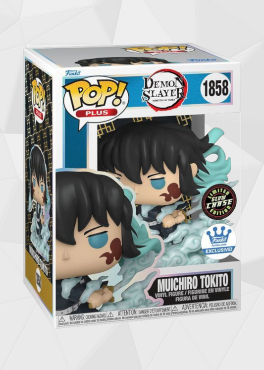 Funko Pop! Animation: Demon Slayer - Tokito #1858 Chase Exclusivo Funko Shop (Glow)