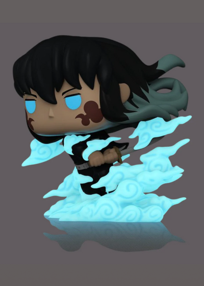 Funko Pop! Animation: Demon Slayer - Tokito #1858 Chase Exclusivo Funko Shop (Glow)