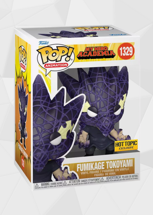 Funko Pop! Animation: My Hero Academia - Fumikage Tokoyami #1329 Exclusivo Hot Topic