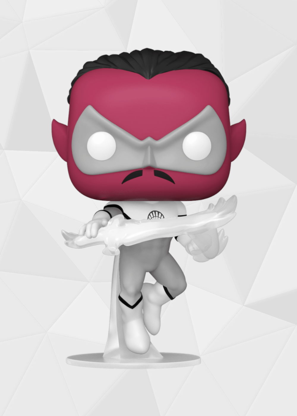 Funko Pop! DC Heroes: Blackest Night - Sinestro White Lantern #398 Virtual FunKon 2021