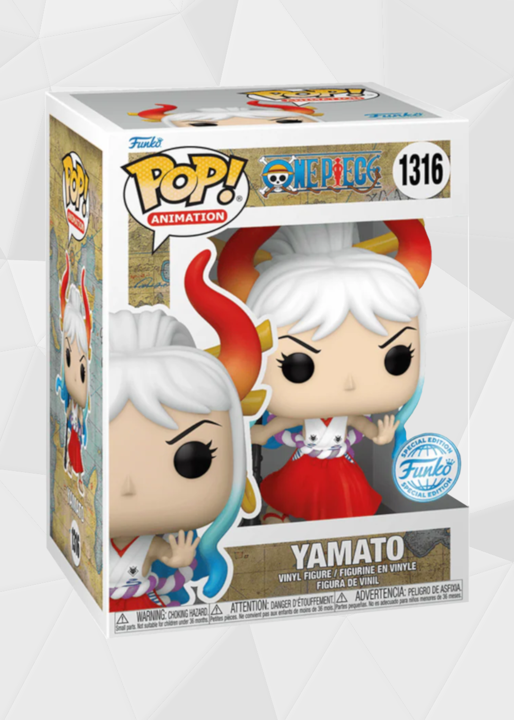Funko Pop! Animation: One Piece - Yamato #1316 Exclusiva