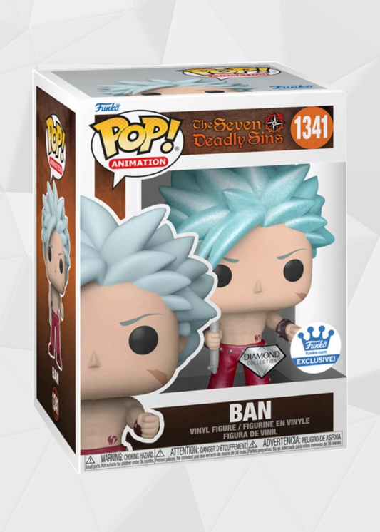 Funko Pop! Animation: Seven Deadly Sins - Ban Diamante #1341 Exclusivo Funko Shop