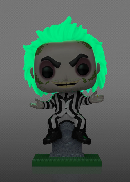 Funko Pop! Movies: Beetlejuice - Beetlejuice Plus #1757 Exclusivo Entertainment Earth (Brilla en la Oscuridad)