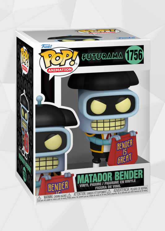 Funko Pop! Animation: Futurama - Bender Matador #1756