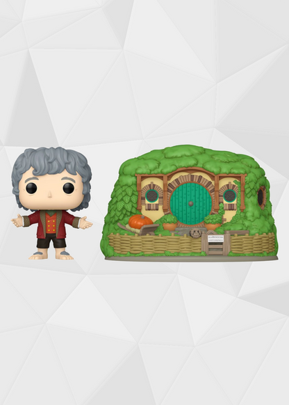 Funko Pop! Movies: El Señor de los Anillos - Bilbo Baggins con Bolsón Cerrado #39