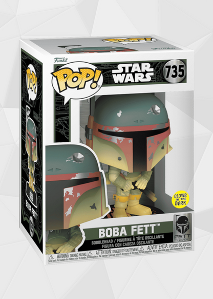 Funko Pop! Movies: Star Wars - Boba Fett Glow #735