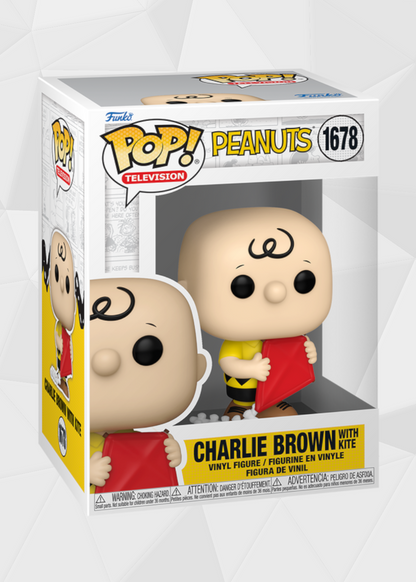 Funko Pop! TV: Peanuts - Charlie Brown con Cometa #1678