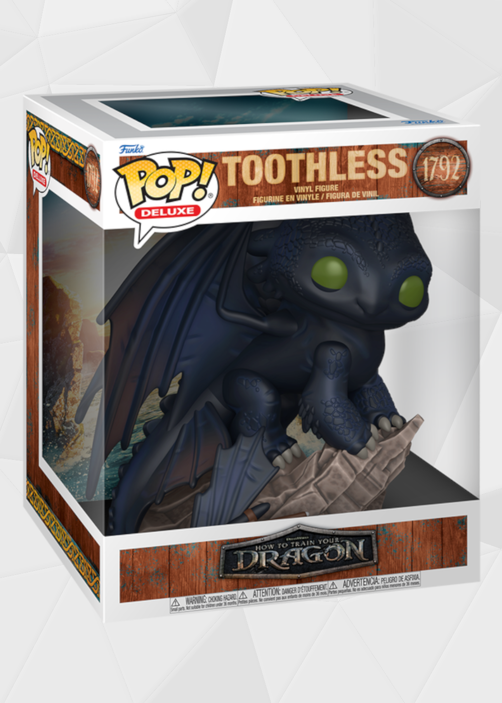Funko Pop! Movies: Cómo Entrenar a tu Dragón - Chimuelo Deluxe #1792