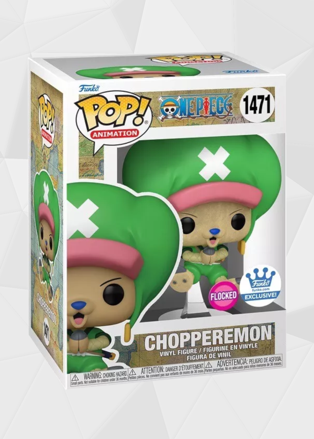Funko Pop! Animation: One Piece - Chopperemon (Wano) Flocked Exclusivo Funko Shop
