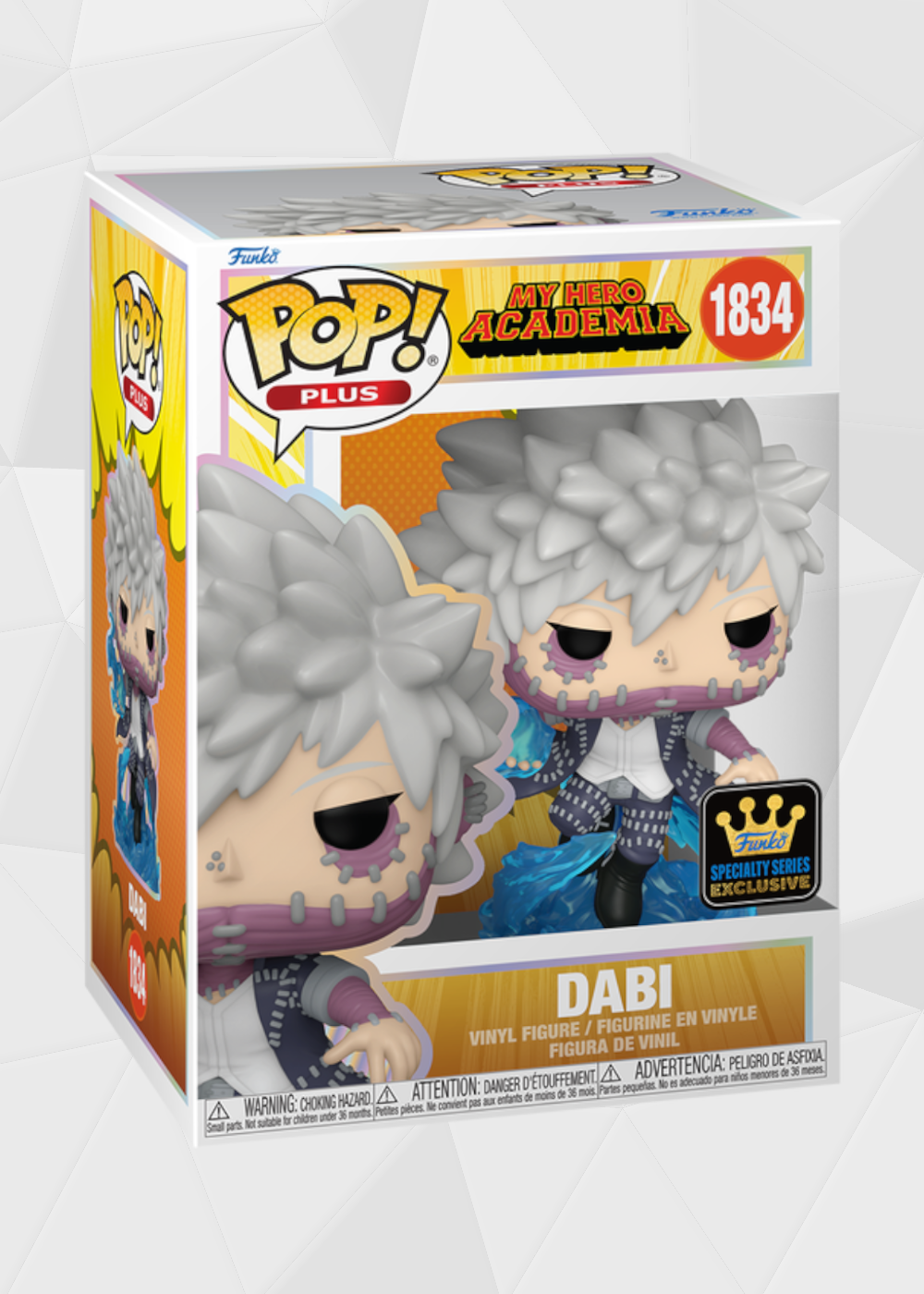 Funko Pop! Animation: My Hero Academia - Dabi #1834 Exclusivo Specialty Series