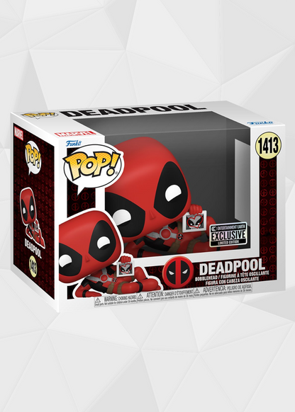 Funko Pop! Movies: Deadpool & Wolverine - Deadpool Hearts Wolverine #1413 Exclusivo Entertainment Earth