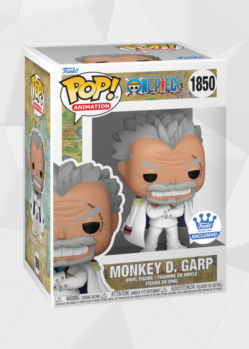 Funko Pop! Animation: One Piece - Monkey D. Garp #1850 Exclusivo Funko Shop