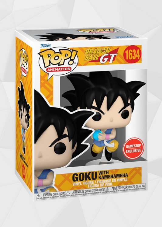 Funko Pop! Animation: Dragon Ball GT - Goku con Kamehameha #1634 Exclusivo GameStop