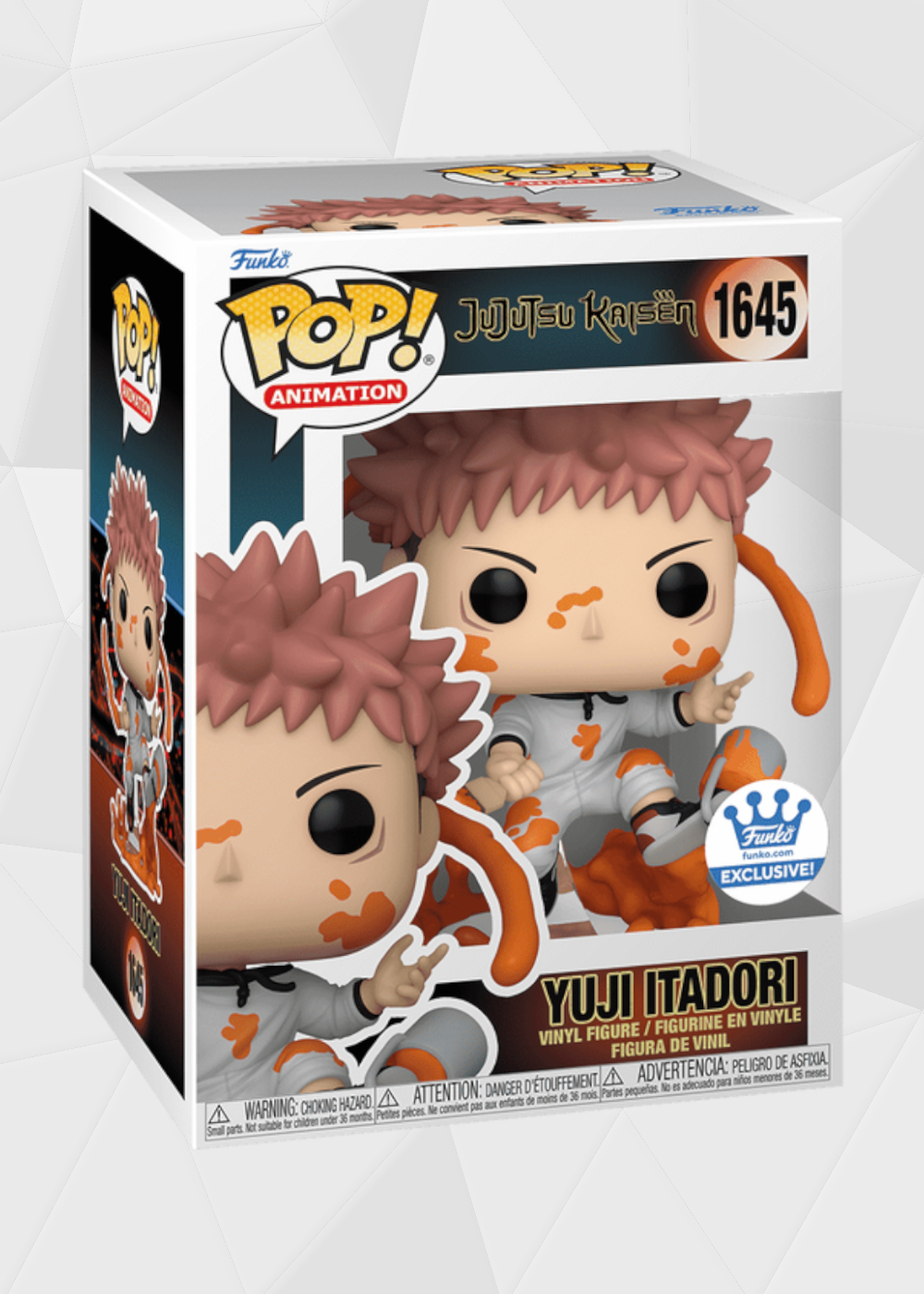 Funko Pop! Animation: Jujutsu Kaisen - Yuji Itadori Con Pintura #1645 Exclusivo Funko Shop
