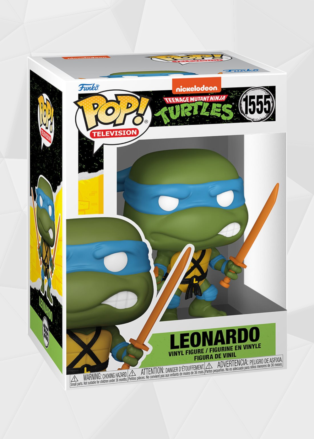 Funko Pop! TV: TMNT Tortugas Ninja - Leonardo con Katanas #1555