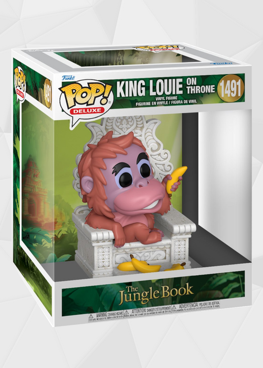 Funko Pop! Movies: El Libro de la Selva - Rey Louie en Trono #1491