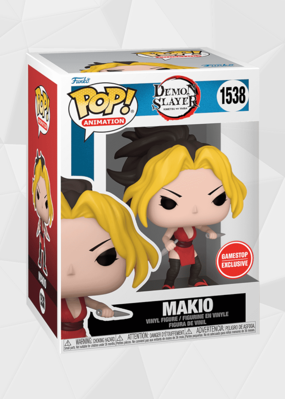 Funko Pop! Animation: Demon Slayer - Makio #1538 Exclusiva GameStop