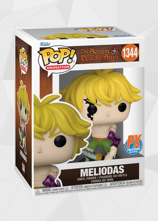 Funko Pop! Animation: Seven Deadly Sins - Meliodas Exclusivo PX
