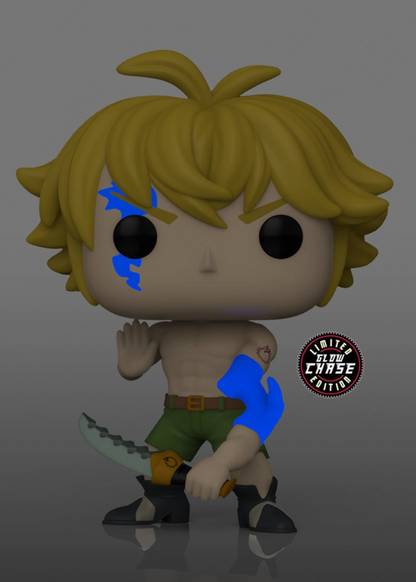 Funko Pop! Animation: Seven Deadly Sins - Set Meliodas Regular + Chase Exclusivo PX