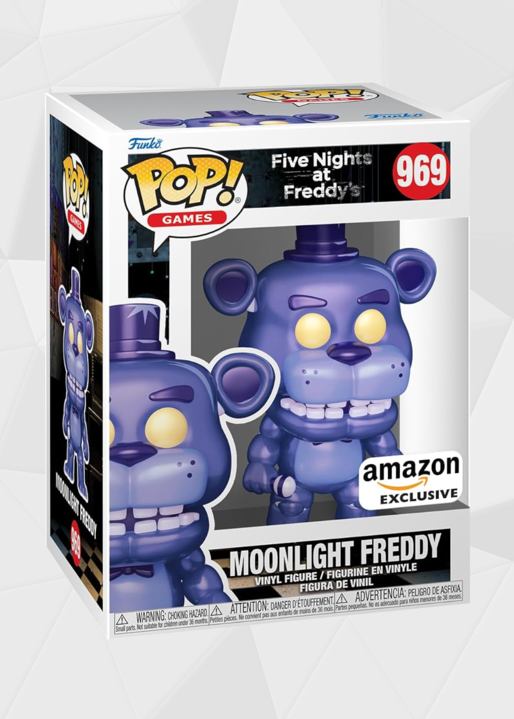 Funko Pop! Games: Five Nights At Freddy's - Moonlight Freddy #969 Exclusivo Amazon