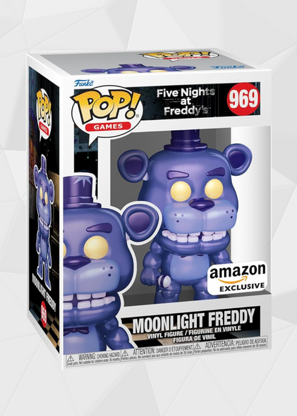 Funko Pop! Games: Five Nights At Freddy's - Moonlight Freddy #969 Exclusivo Amazon
