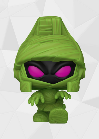 Funko Pop! Animation: Looney Tunes Halloween - Marvin el Marciano #1674 Exclusivo Entertainment Earth (Brilla en la Oscuridad)