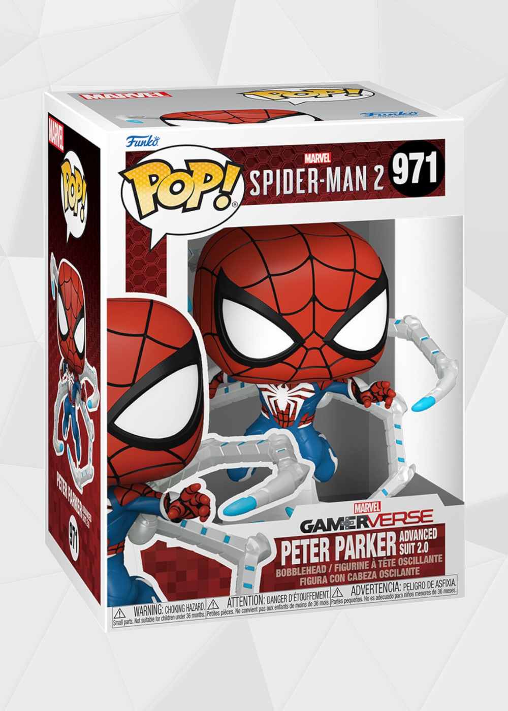 Funko Pop! Games: Spiderman 2 - Peter Parker Traje Avanzado #971