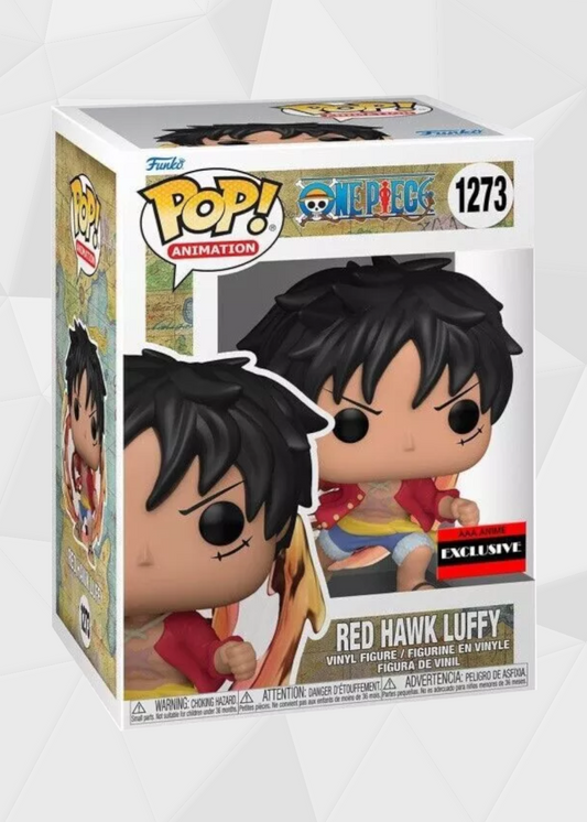 Funko Pop! Animation: One Piece - Luffy Red Hawk Exclusivo AAA