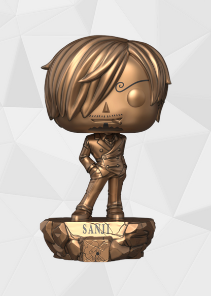 Funko Pop! Animation: One Piece - Sanji de Bronce #2017 Exclusivo Funko