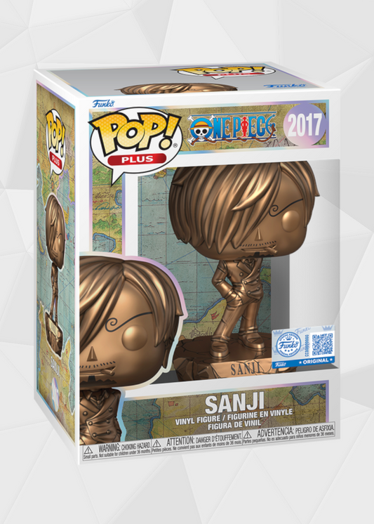 Funko Pop! Animation: One Piece - Sanji de Bronce #2017 Exclusivo Funko