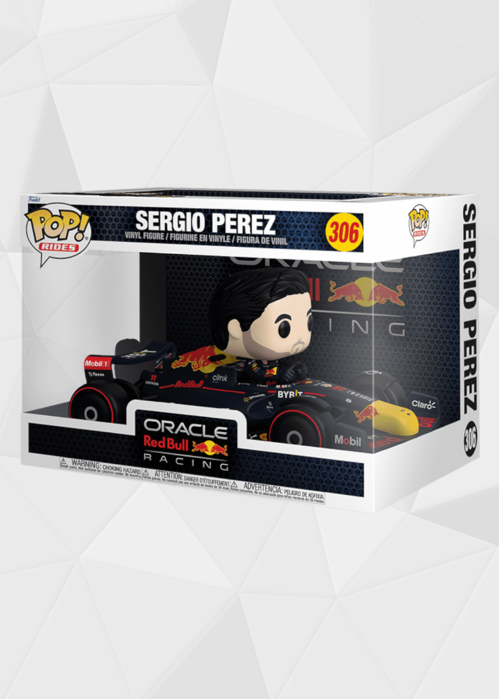 Funko Pop! Formula 1: Red Bull - Sergio Perez en Auto #306