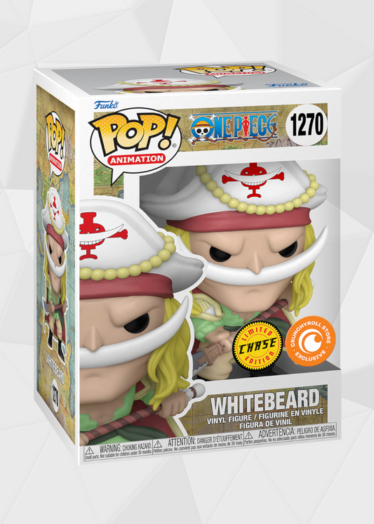 Funko Pop! Animation: One Piece - Barba Blanca Chase Exclusivo Crunchyroll