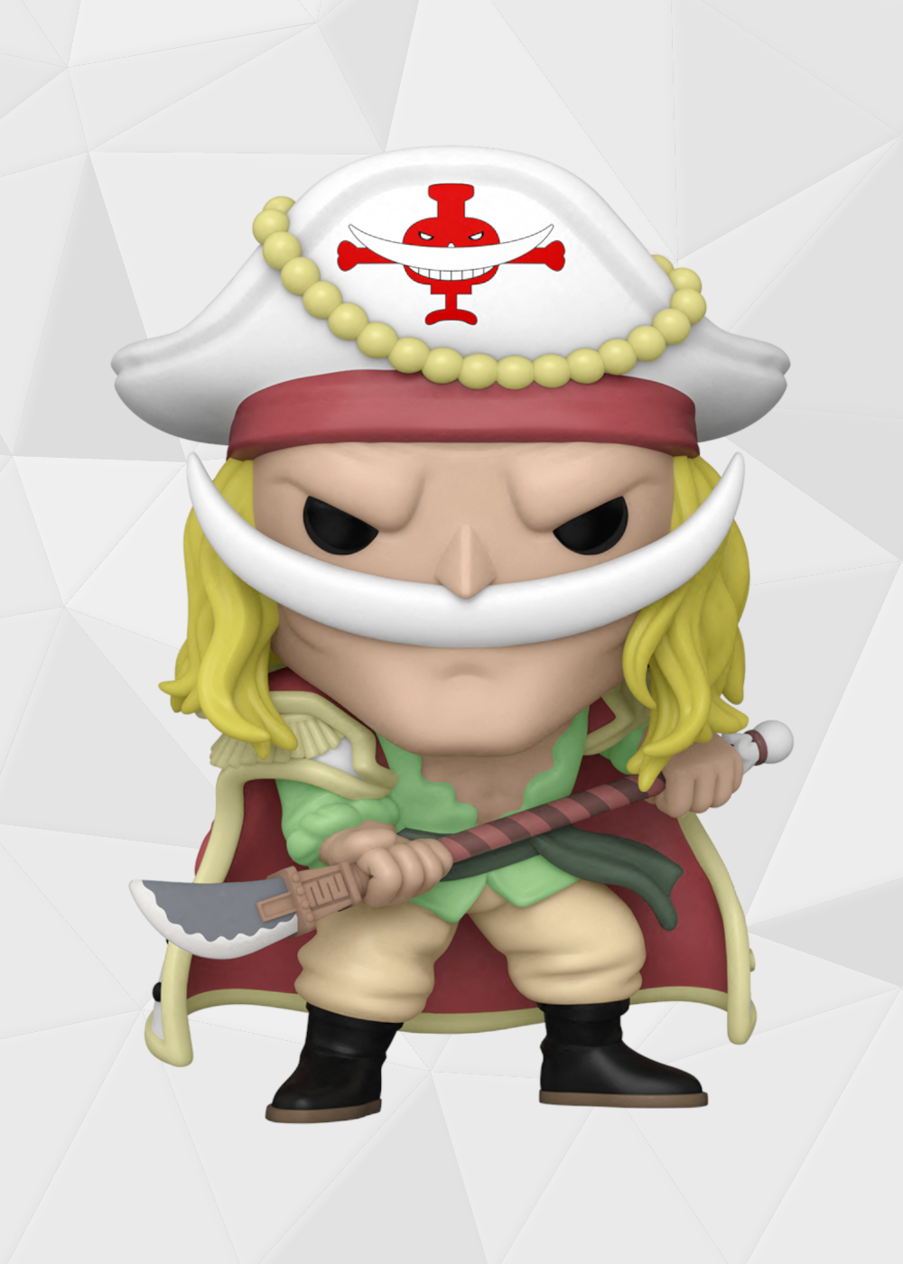Funko Pop! Animation: One Piece - Barba Blanca Chase Exclusivo Crunchyroll
