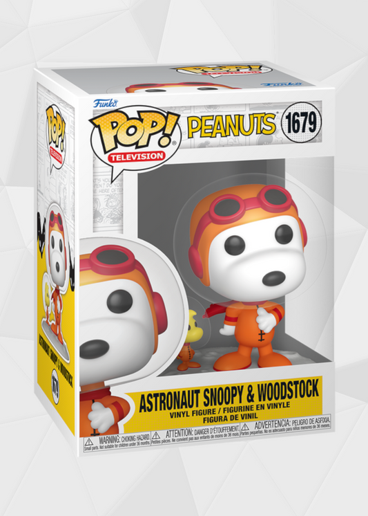 Funko Pop! TV: Peanuts - Snoopy y Woodstock Astronautas #1679