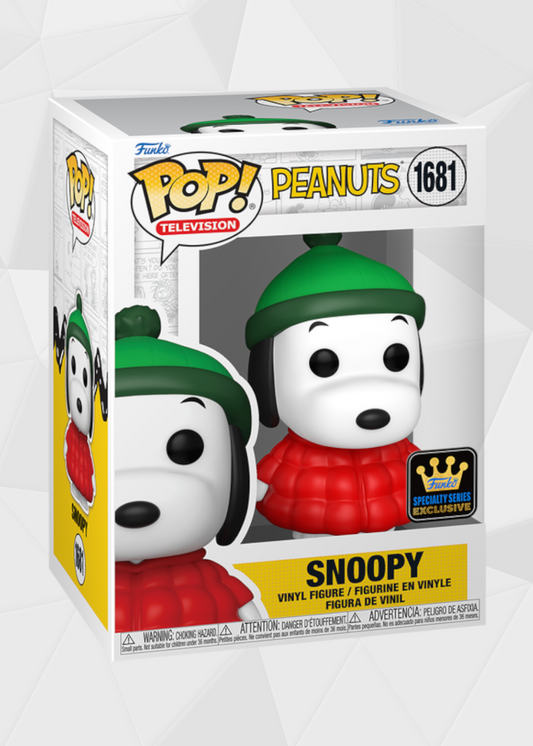 Funko Pop! TV: Peanuts - Snoopy #1681 Exclusivo Specialty Series