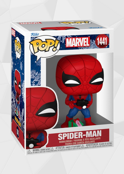 Funko Pop! Marvel: Marvel Navideño - Spiderman #1441