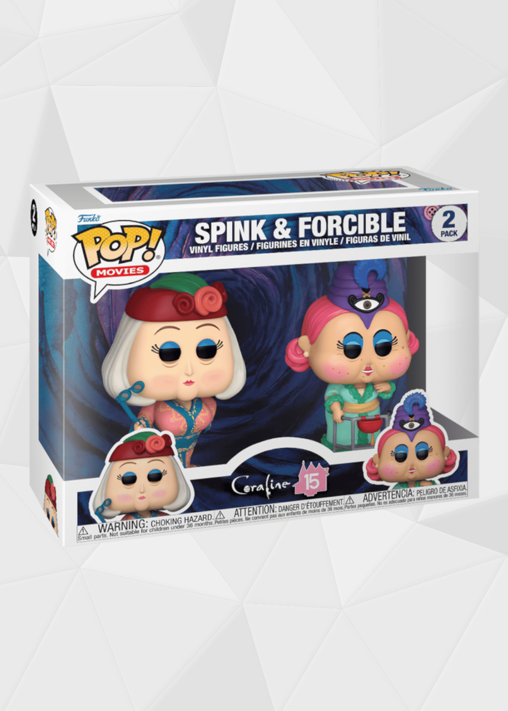 Funko Pop! Movies: Coraline - Spink & Forcible 2 Pack