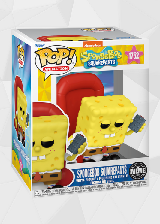 Funko Pop! Animation: Bob Esponja - Bob Esponja En Sillón #1752