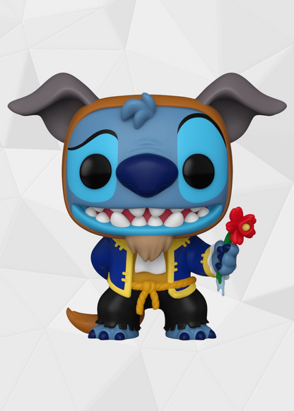 Funko Pop! Disney: Stitch En Disfraz - Stitch Con Disfraz de Bestia #1459